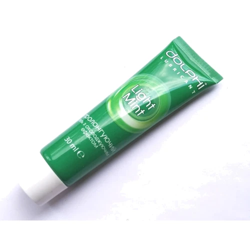 Пролонгирующий гель-смазка DOLPHI Light Mint, 30 мл (DOLPHI GEL 30 LM)