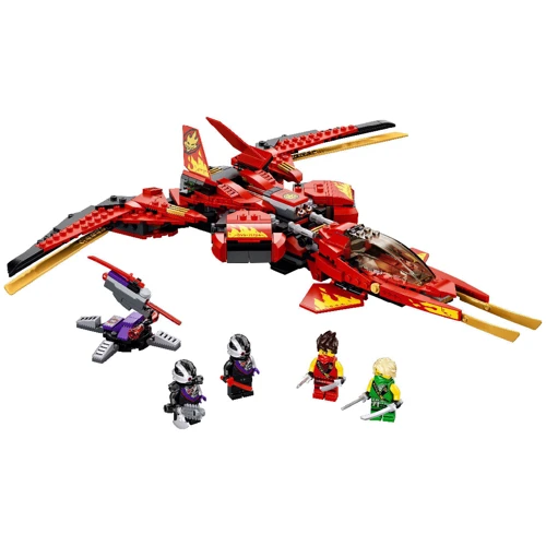 LEGO NINJAGO Истребитель Кая (71704): Количество деталей, шт. 513