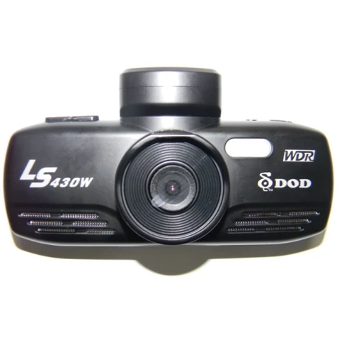 DOD 430W LS: Оснащение аккумулятор, дисплей, микрофон, регистрация GPS-координат