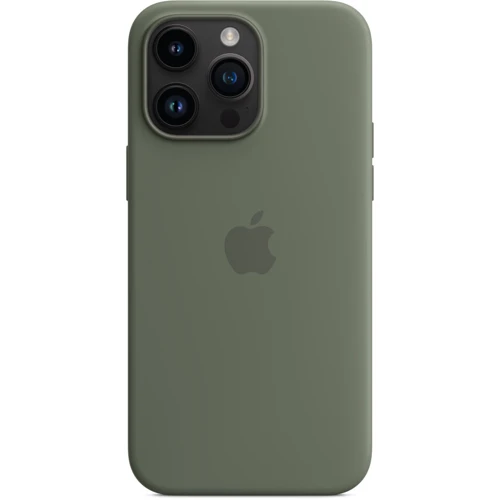 Чехол для iPhone Apple Silicone Case with MagSafe Olive (MQUN3) for iPhone 14 Pro Max: Тип чехла накладка на заднюю часть