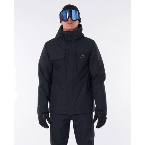Горнолыжная куртка Rip Curl Twister Snow Jacket SCJEA4-90 48 черная зимняя с капюшоном: Страна производитель Китай