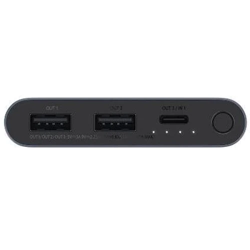Зовнішній акумулятор Xiaomi Mi Power Bank 10000mAh 22.5W Black (PB100DPDZM/BHR5884GL): Вбудований кабель немає