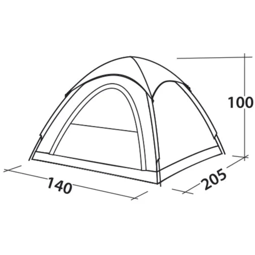 Палатка Easy Camp Comet 200 Rustic Green (120404)