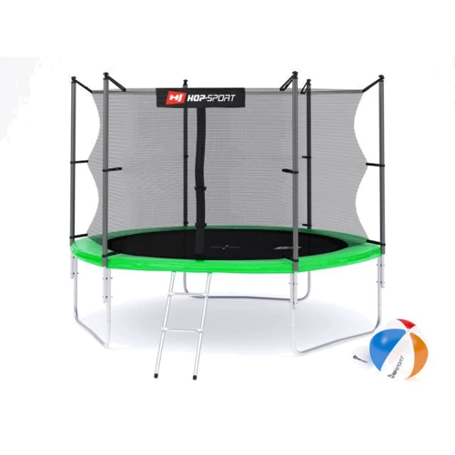 Батут Hop-Sport 10ft green зелений з внутрішньою сіткою 305 см: Виробник Hop-Sport