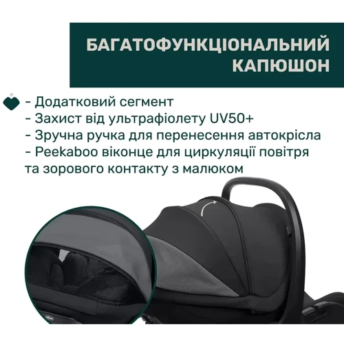 Автокресло Chicco First-Seat Recline i-Size черное (87100.45) фото 7