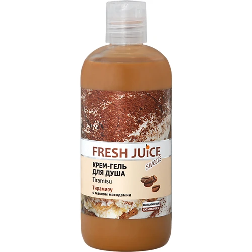 Fresh Juice Tiramisu Крем-гель для душа Тирамису 500 ml