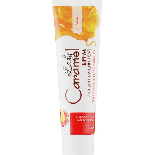 Caramel Крем для депиляции тела зоны бикини и подмышек 100 ml фото 1