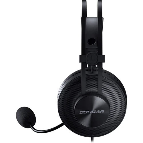 Наушники Cougar Immersa Essential Black: Тип крепления оголовные