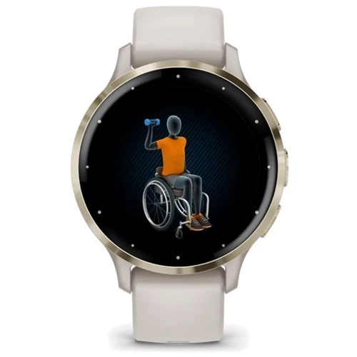 Смарт-часы Garmin Venu 3S Soft Gold Stainless Steel Bezel with Ivory Case and Silicone Band (010-02785-04): Особенности Бесконтактная оплата, Водонепроницаемые, Встроенный микрофон, Динамик (громкая связь), Функция звонка, С большой автономностью, Компас