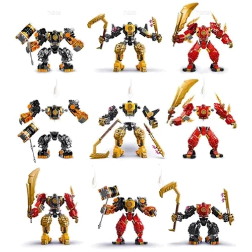 Конструктор LEGO Ninjago Бойовий робот Арін Спін-джитсу (71839)