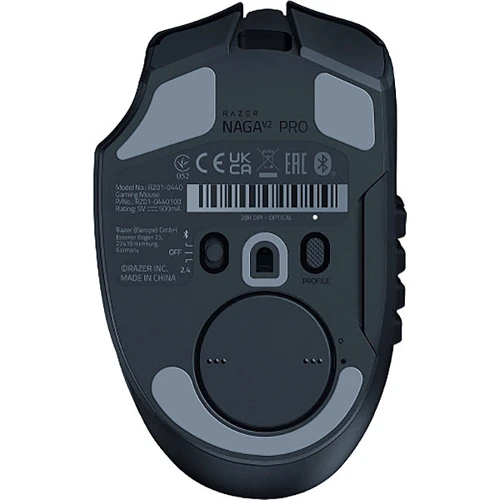 Мышь Razer Naga V2 PRO Black (RZ01-04400100-R3G1): Вес 134 г