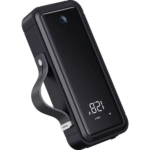 Автомобильное пусковое устройство Baseus Super Energy Mega with USB-А to USB-C Cable 3000A Black (C00265300821-00) фото 4