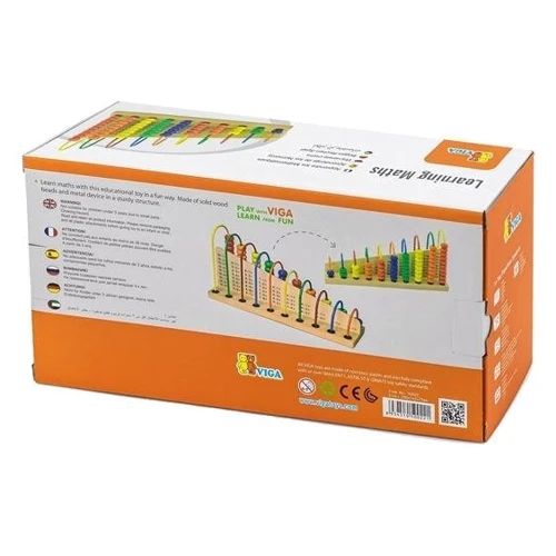 Счетница Viga Toys с примерами (50022)