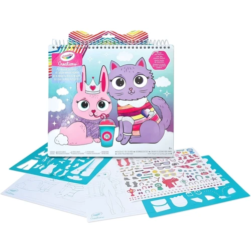 Раскраска Crayola Creations Pet Fashion Studio 40 страниц (04-1173): Производитель Crayola
