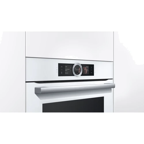 Духовой шкаф электрический Bosch HBG676EW1: Приготовление на пару нет