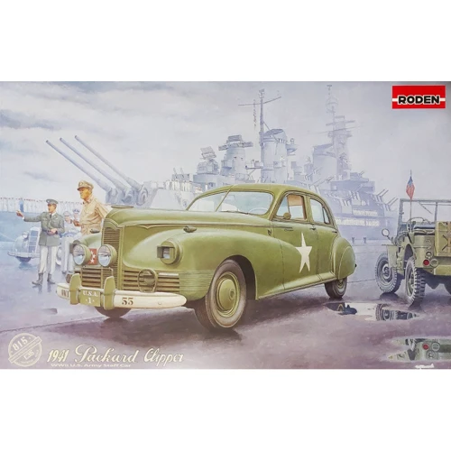 Модель Roden Американский армейский штабной автомобиль Packard Clipper 1941 (RN815)