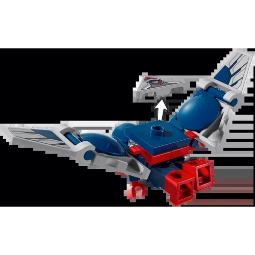 Констуктор LEGO Marvel Фигурка Капитан Америка (76292) фото 4
