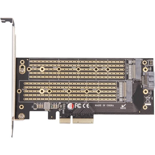 Frime PCI-E x4 to M.2 (B&M Key) NVMe (ECF-PCIEtoSSD002.LP)