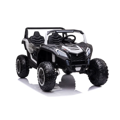 Электромобиль Kidsauto Racing Super Allroad 4 WD двухместный багги белый: Рекомендуемый возраст от 3 лет до 5 лет