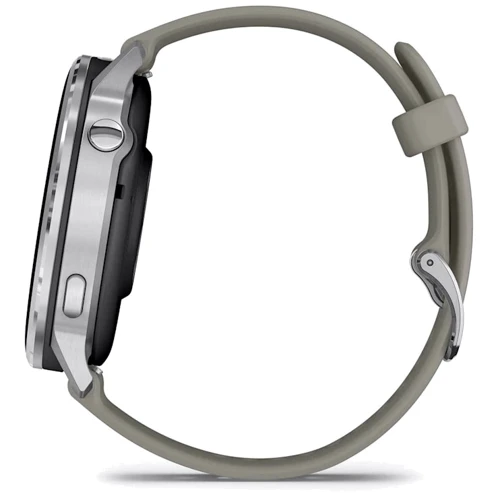 Смарт-часы Garmin Venu 4 45mm Silver with Silver Grey Silicone Band (010-03014-01)