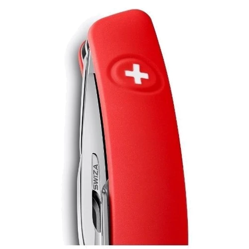Мультитул Swiza D04 Red (KNI.0040.1000): Количество инструментов 9