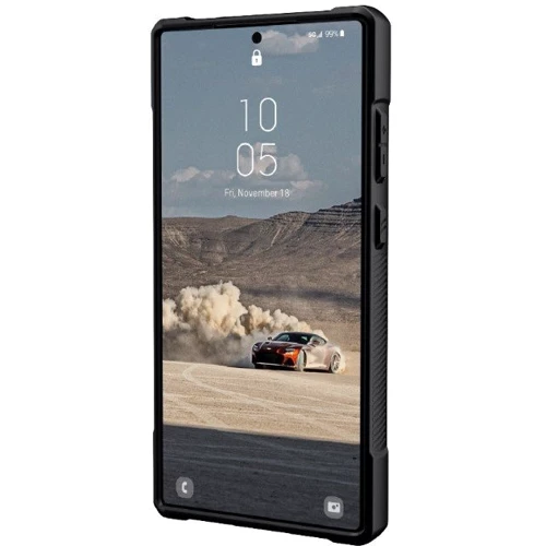 Аксесуар для смартфона Urban Armor Gear UAG Monarch Crimson (214135119494) для Samsung S918 Galaxy S23 Ultra: Колір чорний червоний