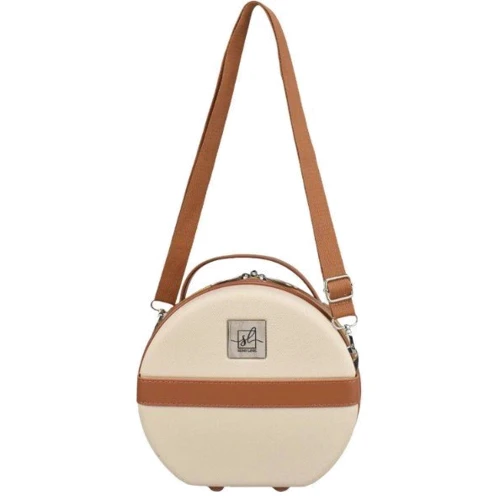 Бьюти-кейс Semi Line 5L Ecru/Brown бежевый/коричневый (T5670-1): Тип Косметички