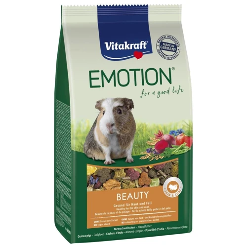 Корм Vitakraft Emotion Beauty Selection для морских свинок 600 г (4008239314581)