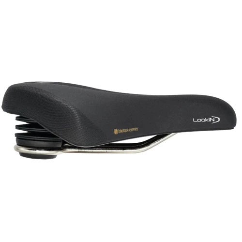 Седло Selle Royal Lookin Evo Relaxed Unisex Black (SAD-92-02): Материал рейки Сталь