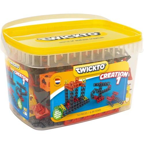 Конструктор TWICKTO Creation #1 НАБОР ДЛЯ ТВОРЧЕСТВА, 143 детали