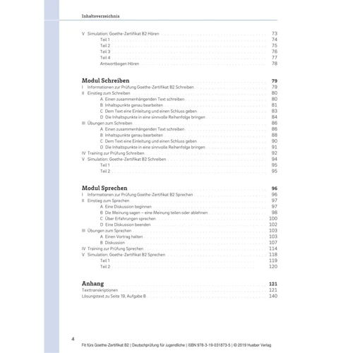 Fit fürs Goethe-Zertifikat B2: Deutschprüfung für Jugendliche mit Audios: Обкладинка Мягкая