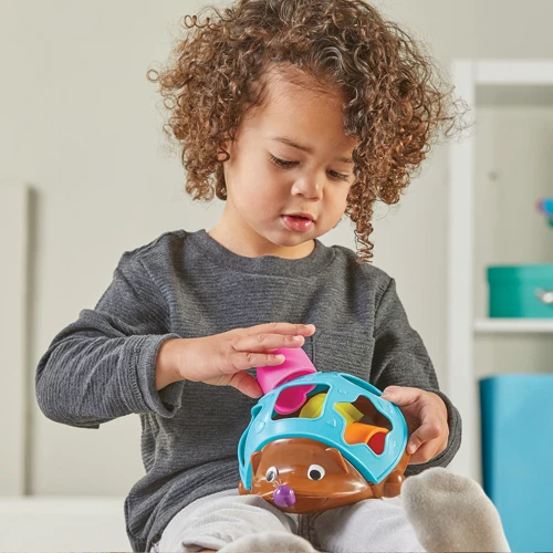 Навчальний ігровий набір Learning Resources Spike The Fine Motor Hedgehog Pop-IT сортер Їжачок (LER9118): Призначення іграшки Мелкая моторика, Логическое мышление, Координация движений, Знакомство с окружающим миром