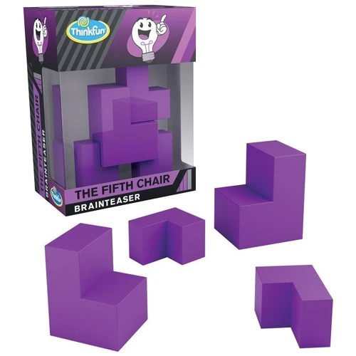 Головоломка ThinkFun Pocket Brainteasers Fifth Chair Пятый стул (76383)