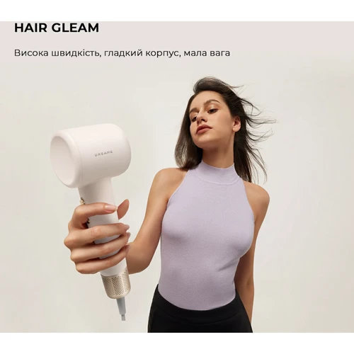 Фен Dreame Gleam White (AHD12A-WH): Мощность, Вт 1600