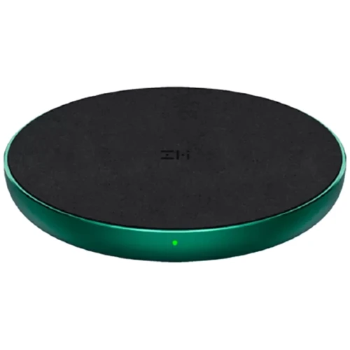 Зарядное устройство Xiaomi ZMI Wireless Charger 10W Black/Green ALCANTARA (WTX11)