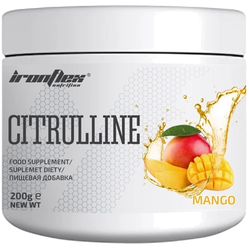 Аминокислота для спорта IronFlex Nutrition Citrulline 200 g /80 servings/ Mango