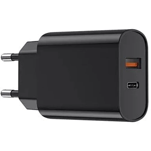 Зарядний пристрій WIWU Wall Charger USB-C+USB Wi-U002 20W Black