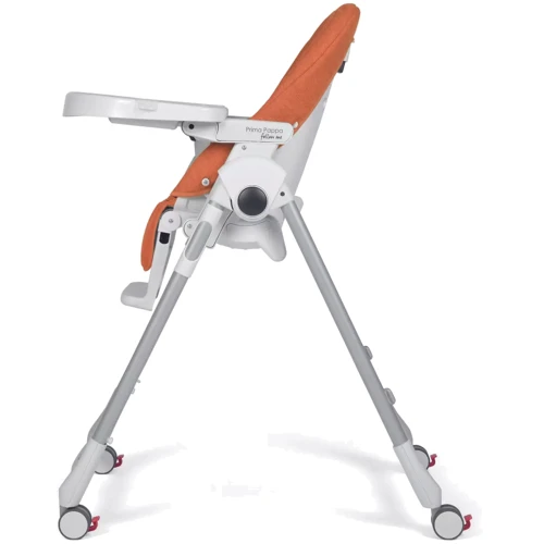 Стільчик для годування Peg-Perego Prima Pappa Follow Me Wonder Orange помаранчевий плямостійкий (IH01000000WD48) фото 13