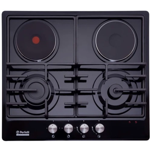 Варочная поверхность газовая Perfelli HKM 62490 BL