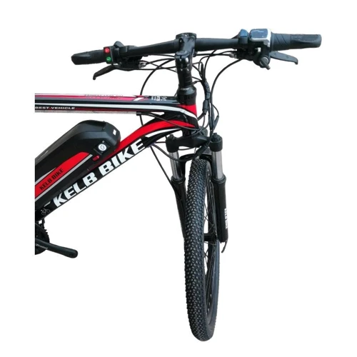 Электровелосипед MTB Kelb.Bike 350W+PAS 26" Черно-зеленый фото 3