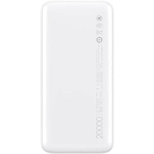Внешний аккумулятор Xiaomi Redmi Power Bank 20000mAh Quick Charge 18W White (PB200LZM/VXN4265CN): Тип батареи Литий-полимерные