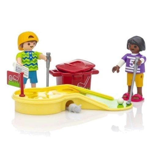 Конструктор Playmobil Детский минигольф 9439: Количество деталей, шт. 15