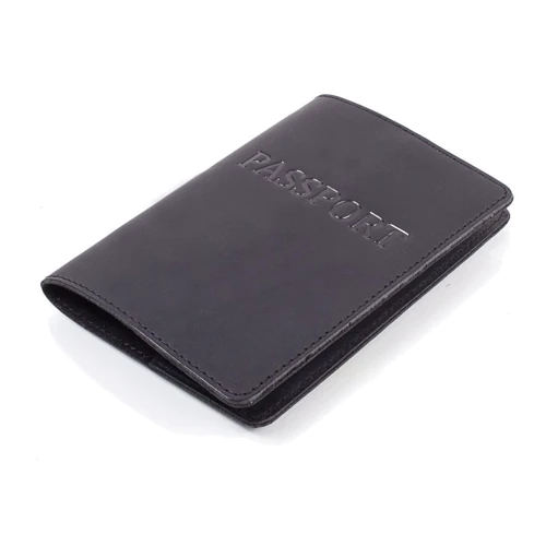 Чоловіча обкладинка для документів DNK Leather чорна (DNK-Pasport-Hcol-J): Країна виробник Україна