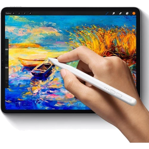 Стілус Baseus Smooth Writing with USB-C 0.3m Cable та Replaceable Tip White (SXBC000202) фото 6