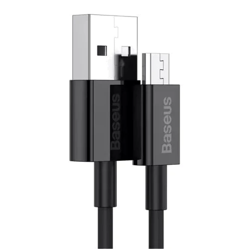 Кабель Baseus USB Cable to microUSB Superior Fast Charging 1m Black (CAMYS-01): Тип USB Cable - microUSB