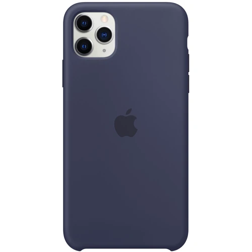 Чехол для iPhone Apple Silicone Case Midnight Blue (MWYW2) for iPhone 11 Pro Max: Материалы силикон