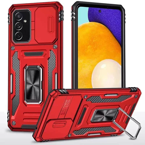 Чохол для телефона Mobile Case Camshield Army Ring Red для Samsung A145 Galaxy A14 4G / A146 Galaxy A14 5G