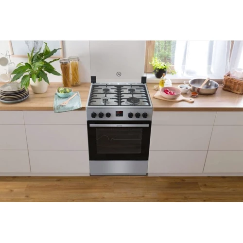 Газовая плита GORENJE GGI6C20XA: Газ-контроль конфорок есть