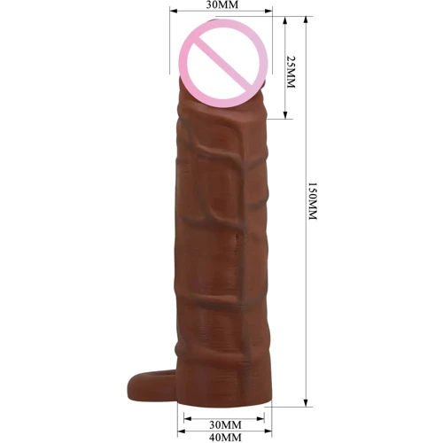 Удлиняющая насадка LYBAILE Pretty Love - Kaile 1" Brown (BI-026264-1)