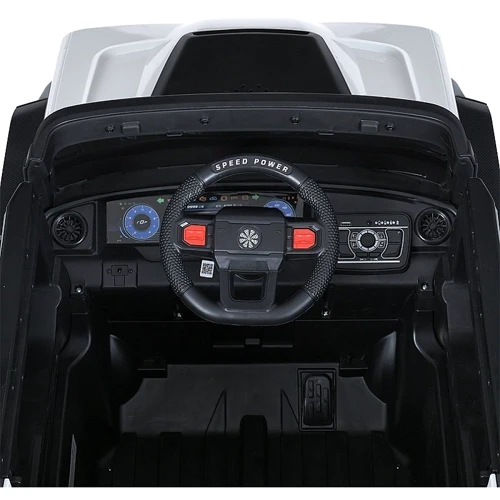 Детский электромобиль Bambi Racer Внедорожник белый (M 5912EBLR-1)